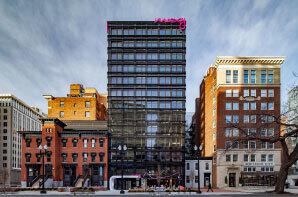 CBG’s 13-story Moxy Hotel located at 1101 K Street NW Washington, DC 20001.