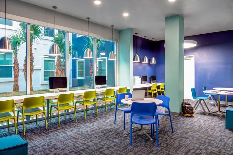 CBG’s Lark on 42nd’s student workspace located at 14202 North 42nd Street, Tampa, FL 33613.