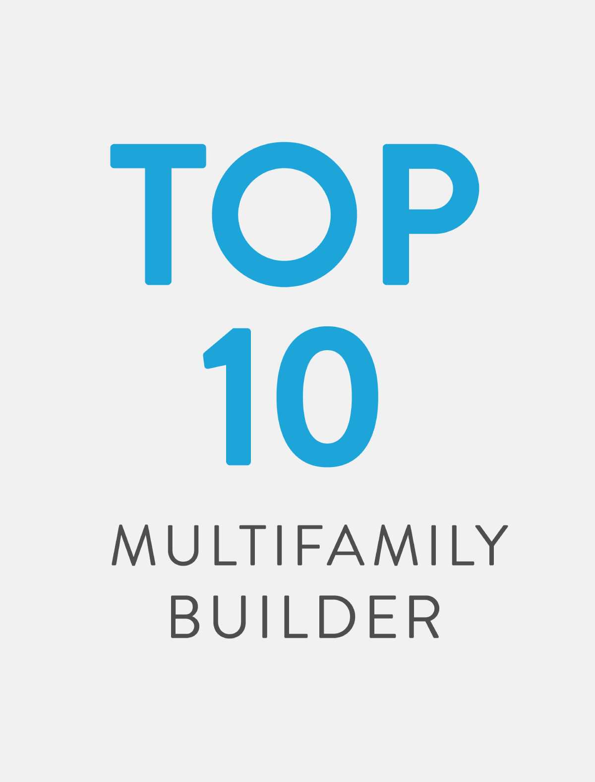 CBG is one of the top ten multifamily builders in the country