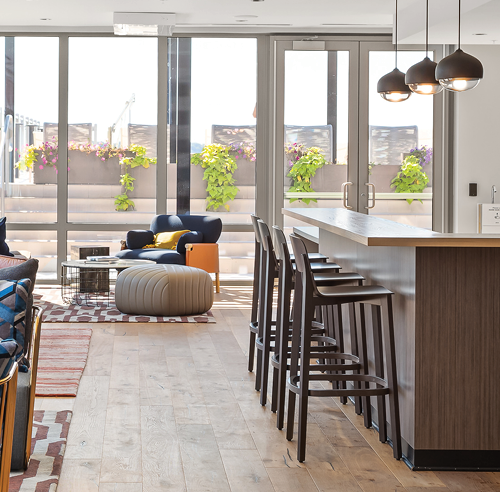 CBG's RiverPoint renovation/adaptive reuse community located at 2100 2nd Street SW, Washington, DC 20024.