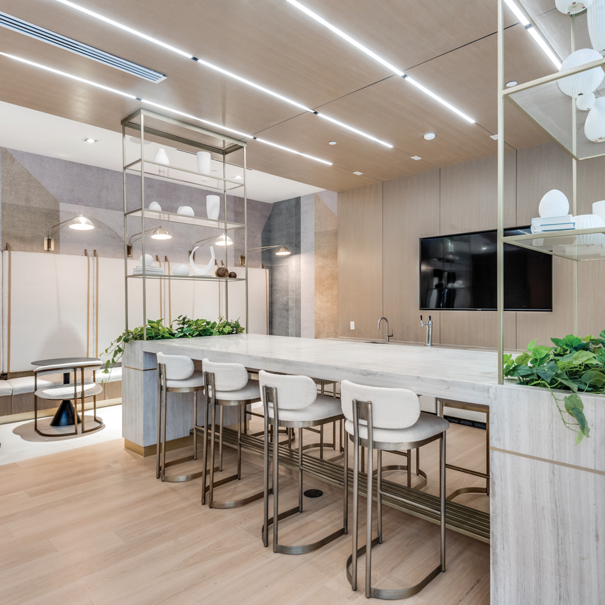 Interior amenity at Hazel by the Galleria in Dallas, TX