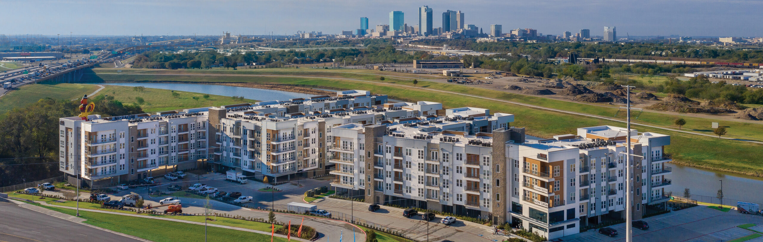 Aerial of The View of Fort Worth in Fort Worth, TX