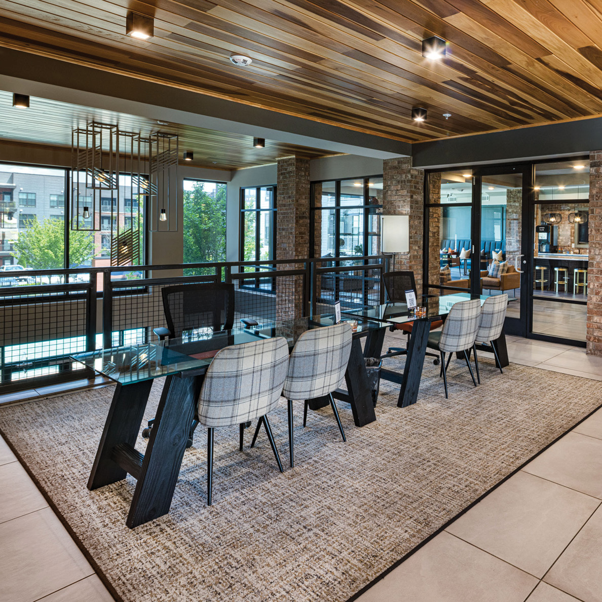 Amenity space at Vue II at the Quarter in Atlanta, GA